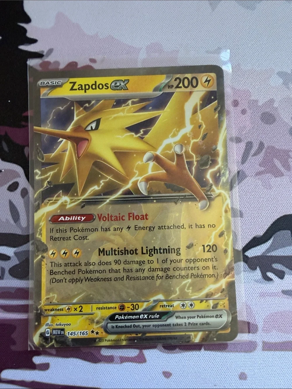 ⚡ Zapdos Pokémon Character Card Lot | 3 Holo Cards | Legendary Pokémon ✨5/$25✨